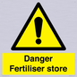 WV12068: Danger Fertiliser store
