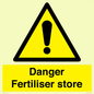 WV12068: Danger Fertiliser store