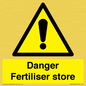 WV12068: Danger Fertiliser store