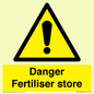 WV12068: Danger Fertiliser store