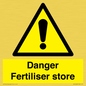 WV12068: Danger Fertiliser store
