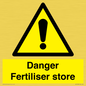 WV12068: Danger Fertiliser store
