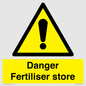 WV12068: Danger Fertiliser store
