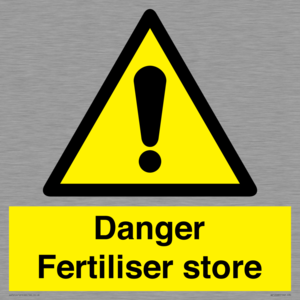 WV12068: Danger Fertiliser store