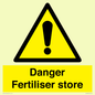 WV12068: Danger Fertiliser store