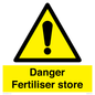 WV12068: Danger Fertiliser store