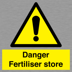 WV12068: Danger Fertiliser store