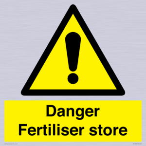 WV12068: Danger Fertiliser store