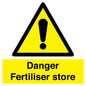 WV12068: Danger Fertiliser store