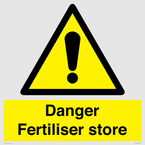 WV12068: Danger Fertiliser store