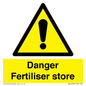 WV12068: Danger Fertiliser store
