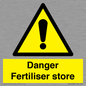 WV12068: Danger Fertiliser store