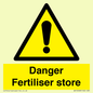 WV12068: Danger Fertiliser store