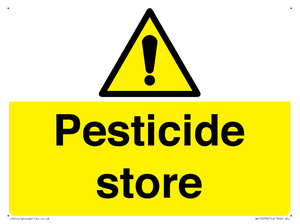 WV12078: Pesticide store