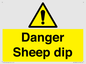 WV12086: Danger Sheep dip