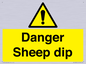 WV12086: Danger Sheep dip