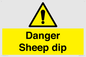 WV12086: Danger Sheep dip