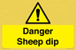 WV12086: Danger Sheep dip