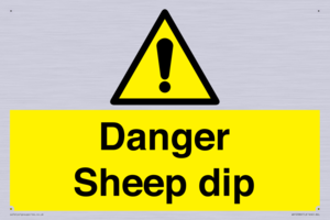 WV12086: Danger Sheep dip