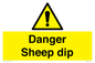 WV12086: Danger Sheep dip