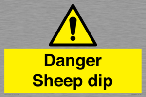 WV12086: Danger Sheep dip