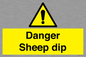 WV12086: Danger Sheep dip