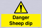 WV12086: Danger Sheep dip