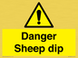 WV12086: Danger Sheep dip