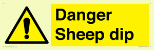 WV12086: Danger Sheep dip