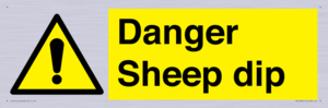 WV12086: Danger Sheep dip
