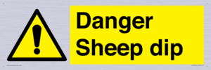WV12086: Danger Sheep dip