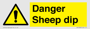 WV12086: Danger Sheep dip