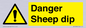 WV12086: Danger Sheep dip