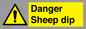 WV12086: Danger Sheep dip