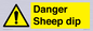 WV12086: Danger Sheep dip
