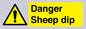 WV12086: Danger Sheep dip
