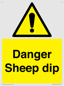 WV12086: Danger Sheep dip