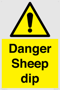 WV12086: Danger Sheep dip