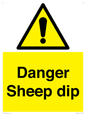 WV12086: Danger Sheep dip
