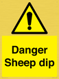 WV12086: Danger Sheep dip