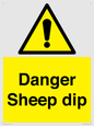 WV12086: Danger Sheep dip