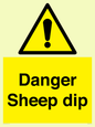 WV12086: Danger Sheep dip