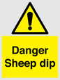 WV12086: Danger Sheep dip