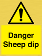 WV12086: Danger Sheep dip