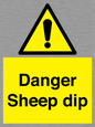 WV12086: Danger Sheep dip