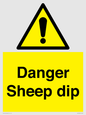 WV12086: Danger Sheep dip