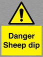 WV12086: Danger Sheep dip