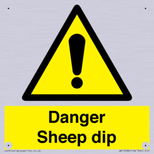 WV12086: Danger Sheep dip