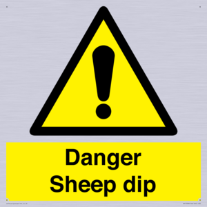 WV12086: Danger Sheep dip