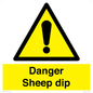 WV12086: Danger Sheep dip
